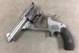 S&W .38 Single Action (2nd Model) 5 Shot Nickel - 3 of 10