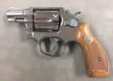 S&W Model 10-7 Rund Butt 2 Inch Nickel .38 Special Revolver - 98% - - 1 of 10