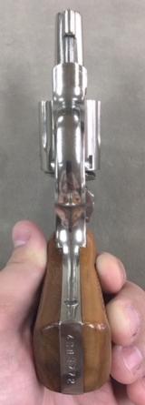 S&W Model 10-7 Rund Butt 2 Inch Nickel .38 Special Revolver - 98% - - 7 of 10