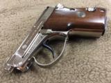 Beretta Model 21A .25 ACP Factory Nickel - excellent - - 3 of 5