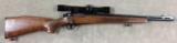 Remington Model 600 .222 w/4x scope - excellent - - 1 of 6