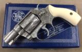 S&W Model 60 Factory Engraved, ivory, .38 Special ANIB - 16 of 16