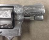 S&W Model 60 Factory Engraved, ivory, .38 Special ANIB - 8 of 16