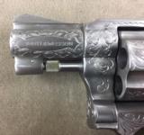 S&W Model 60 Factory Engraved, ivory, .38 Special ANIB - 7 of 16
