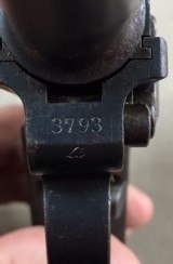 German 1918 Dated Artillery Luger by DWM cal 9mm - 8 of 17