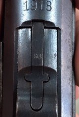 German 1918 Dated Artillery Luger by DWM cal 9mm - 16 of 17