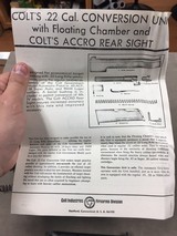 Colt Conversion Unit .22lr in box! - 9 of 9