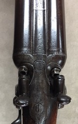 W Richards Side x Side Hammer Gun - Wallhanger Only - - 7 of 20