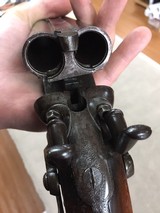 W Richards Side x Side Hammer Gun - Wallhanger Only - - 9 of 20