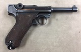 Mauser P08 9mm Luger WWII Issue - excellent - - 2 of 14