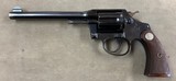 Colt Police Positive .38 Special 6 Inch circa 1912 - 1 of 11