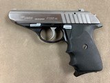 Sig Model P232 .380 Stainless Pistol - excellent - - 2 of 7