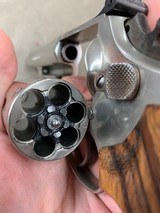 S&W Model 19-3 4 Inch Factory Nickel .357 Mag - excellent - - 5 of 11