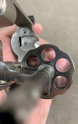 S&W Model 19-3 4 Inch Factory Nickel .357 Mag - excellent - - 6 of 11