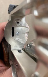 S&W Model 19-3 4 Inch Factory Nickel .357 Mag - excellent - - 7 of 11