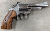 S&W Model 19-3 4 Inch Factory Nickel .357 Mag - excellent - - 2 of 11