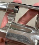 S&W Mod15-4 .38 Special 4 Inch Nickel - excellent - - 7 of 11
