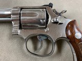 S&W Mod15-4 .38 Special 4 Inch Nickel - excellent - - 2 of 11