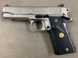 Colt Combat Commander .45 Series 70 Matte Nickel - excellent - - 1 of 9
