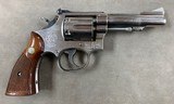 S&W Model 15-4 .38 Special 4 Inch Nickel Revolver - excellent - - 2 of 2