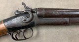 W H Hamilton 12 Ga Hammer Shotgun - antique - - 2 of 20