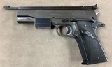 Colt 1911A1 .45 acp Custom Match Pistol - excellent - - 1 of 8