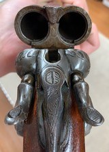 T Barker Damascus Side x Side 12 Ga - 17 of 19