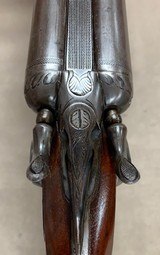 T Barker Damascus Side x Side 12 Ga - 16 of 19