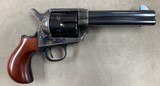 Cimarron Uberti SAA .45 Colt Birds Head Grip Revolver - minty - - 1 of 7