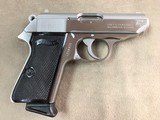 Walther PPK/S .380 Stainless - excellent - - 3 of 6