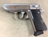 Walther PPK/S .380 Stainless - excellent - - 2 of 6