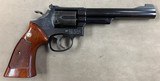 Smith & Wesson Model 19-3 .357 Mag 6 Inch Blue 3-T's - excellent - - 3 of 9