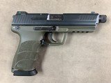 H&K Model 45 Tactical .45acp Threaded Barrel - test fired only - - 3 of 5