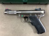 Ruger Mark III Hunter Stainless .22lr w/Crimson Trace Laser Grips - Mint - - 3 of 4