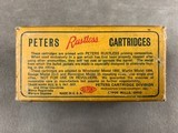 Peters .32 Winchester (.32-20) High Velocity 60 Gr Open Point Expanding - full box - scarce - - 5 of 6