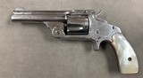 Smith & Wesson Single Action 2nd Model Top Break Revolver .38 S&W - 1 of 9