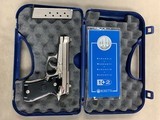 Beretta Model 85 FS .380 acp Factory Nickel - ANIB - - 1 of 6