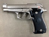 Beretta Model 85 FS .380 acp Factory Nickel - ANIB - - 2 of 6