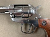 Ruger New Model Convertible Stainless Single Six No Adjustable Sights Stainless 22/22Mag - ANIB - - 4 of 9