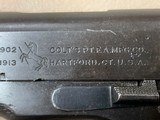 Colt Model 1911 .45acp Circa 1913 - 5 of 13