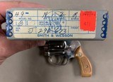 Smith & Wesson Mod 49 Factory Nickel .38 Spec - 99% In Box - - 2 of 10