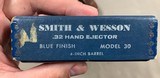 Smith & Wesson Model 30-1 4 Inch .32 S&W Long Revolver - excellent with box - - 14 of 15