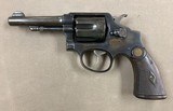 Smith & Wesson HE .38 Special (Pre Model 10) - Ordnance Marked - good condition - - 1 of 12