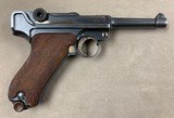 Luger Pistol 9mm by DWM dated 1917 - excellent - - 2 of 15