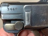 Luger Pistol 9mm by DWM dated 1917 - excellent - - 10 of 15