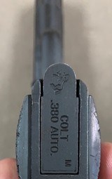 Colt Gov't Model .380 acp Pistol - excellent - - 6 of 6