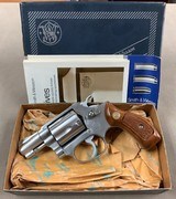 Smith & Wesson Model 60 Stainless 2 Inch .38 Special Revolver - ANIB - - 1 of 9