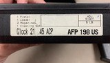 Glock Model 21 Gen II .45acp - Minty - - 3 of 9