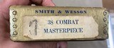 Smith & Wesson Pre Model 15 Combat Masterpiece .38 Special - box - warranty! - 3 of 13