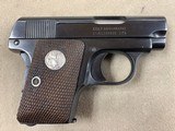 Colt Vest Pocket .25 Auto Model 1908 - 99% - - 2 of 5